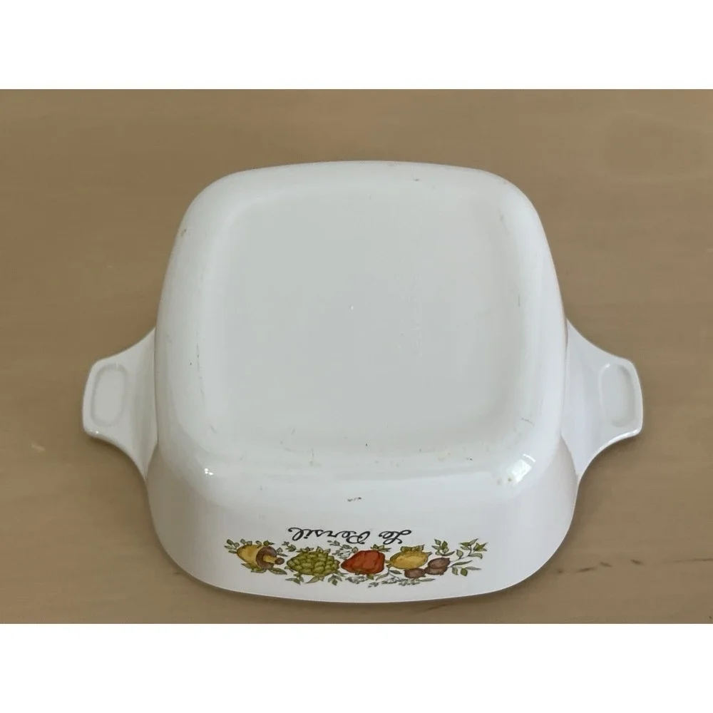 • Corning Ware Spice of Life Le Persil P-43-B Petite Casserole 2 3/4 Cup No Lid